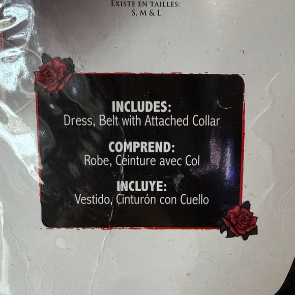 Kid’s Victorian Vampire Costume - Red and Black New - Picture 4 of 13